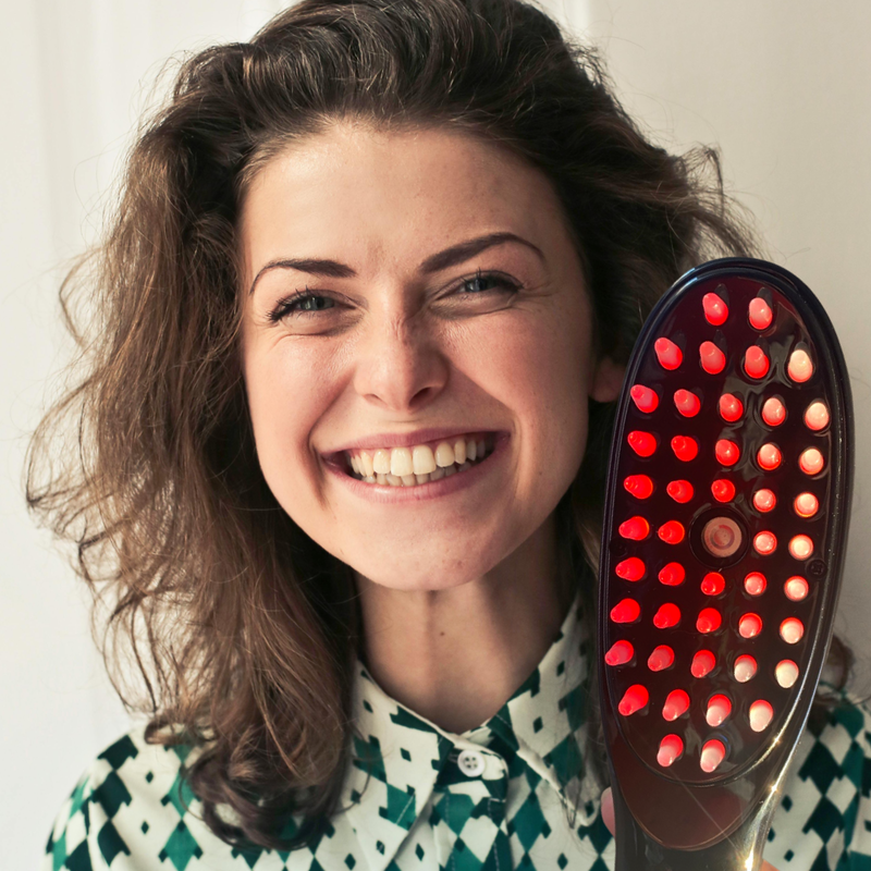 Light Therapy Hairbrush -50% Off Sale