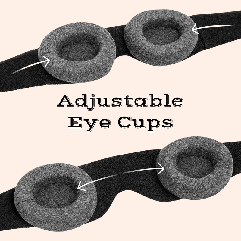 Adjustable Eye Cups Sleep Mask -50% Off Sale